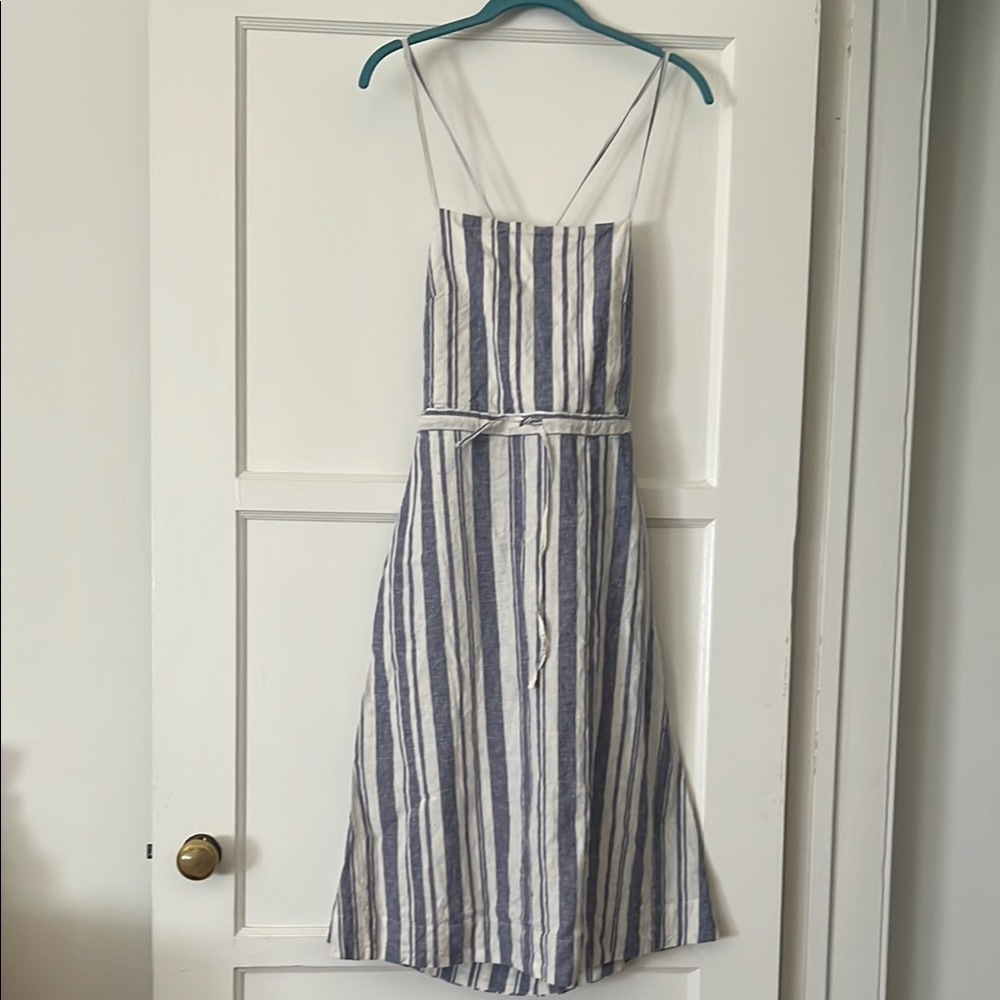 Marine Layer Striped Blue and White Dress